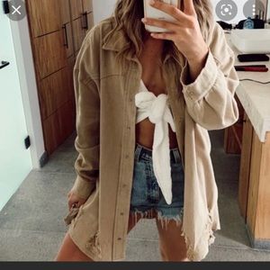 12th Tribe boho shacket